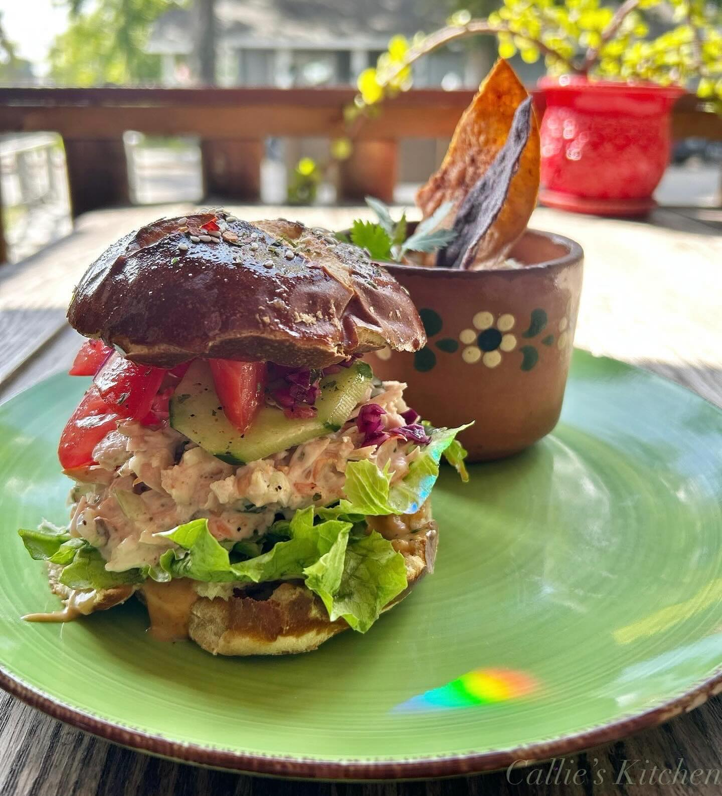 Back on the menu 🌱 The Original Chopped Jack Salad Sandwich
